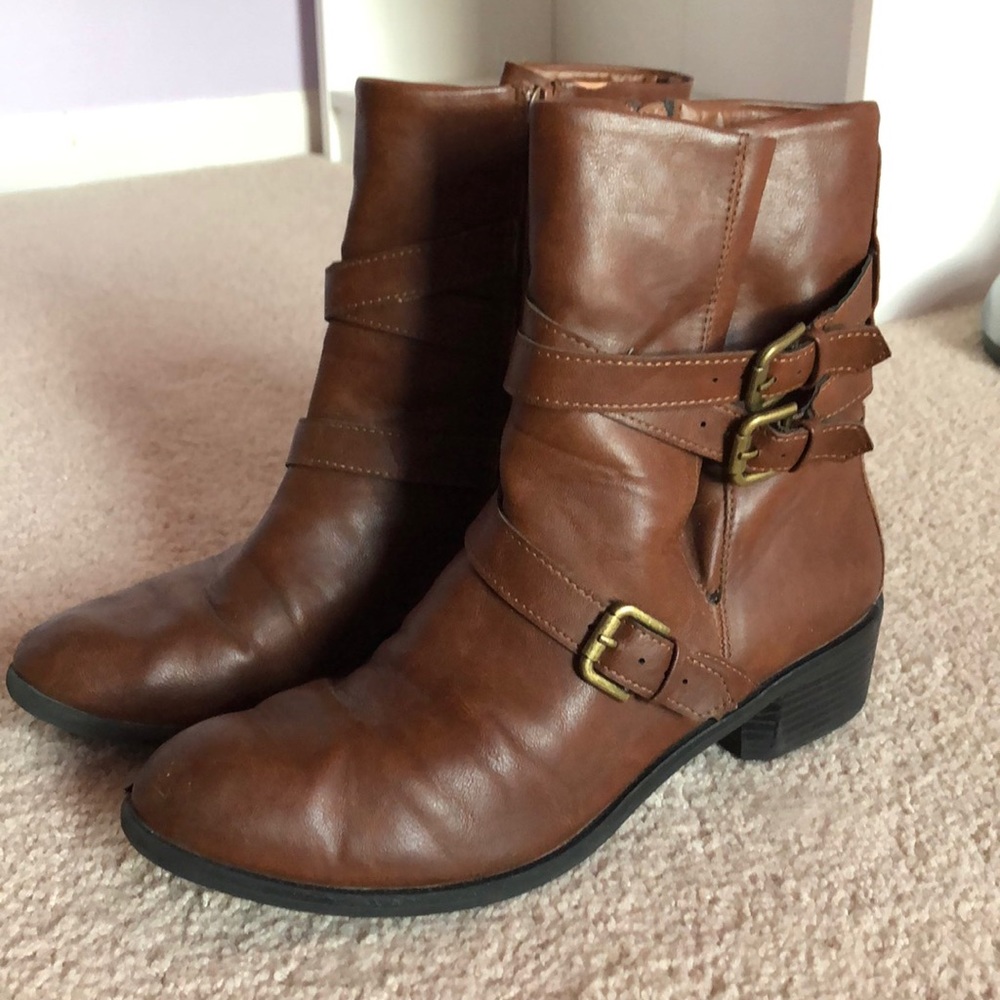 Brown Ankle Boots